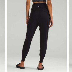 Lululemon Align Super-High-Rise Ribbed-Waist Jogger Black Size 6